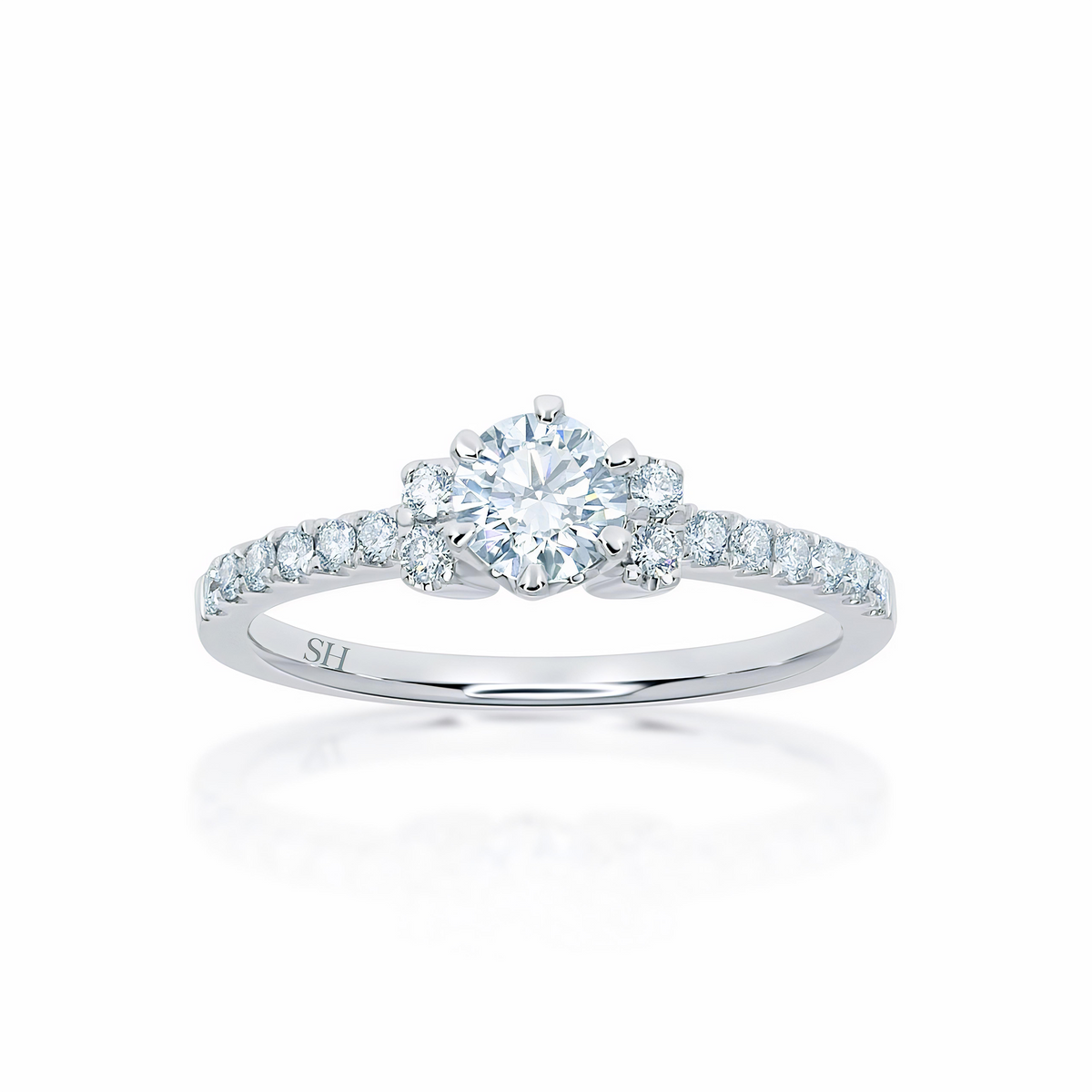 Pictured with 0.34ct diamond.|option:Carats=0.35 carat|thumb_caption:0.34 carat