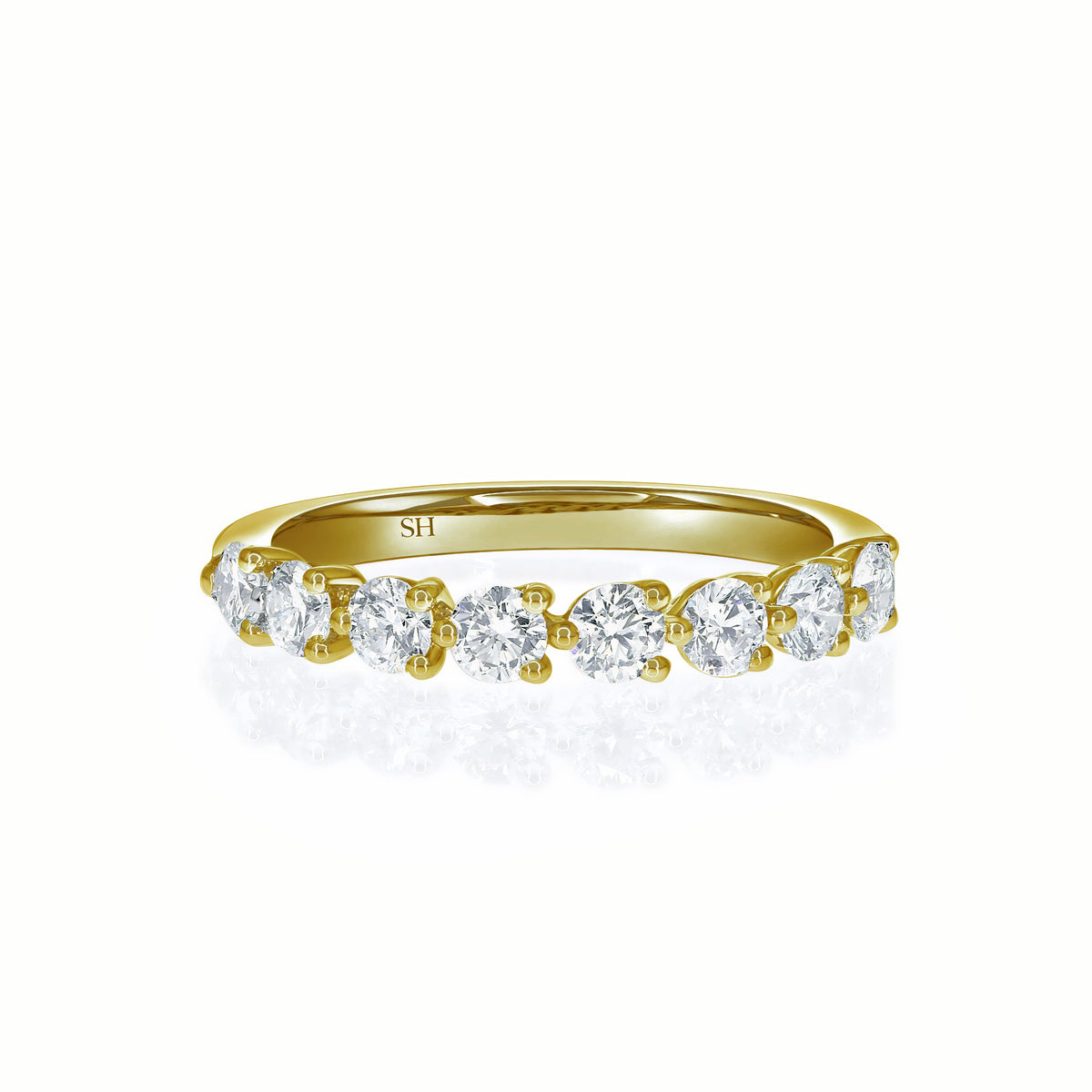 Diamond Orbit Band 3-Claw 2.9mm - W0493
