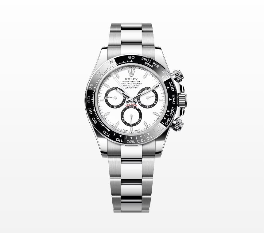 Rolex Cosmograph Daytona 40mm 'Panda' Steel White Dial Stick Markers 2023 Ref m126500ln-0001 (#424)**