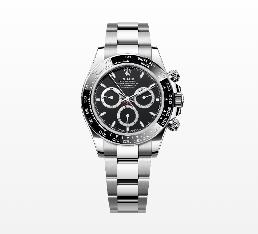 Rolex Cosmograph Daytona 40mm Steel Black Dial Stick 2023 Ref m126500ln-0002 (#425)**