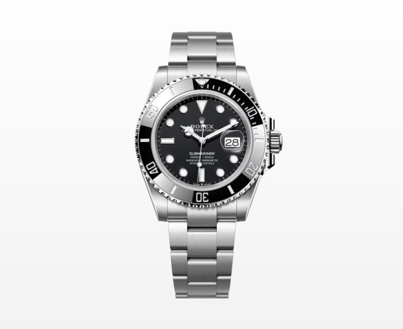 Rolex Submariner-Date 41mm Steel Black Dial Button Markers 2023 Ref m126610ln-0001 (#436)