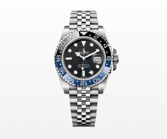 Rolex GMT-Master II 40mm 'Batgirl' Steel Black Dial Button Markers 2022 Ref m126710blnr-0002 (#418)