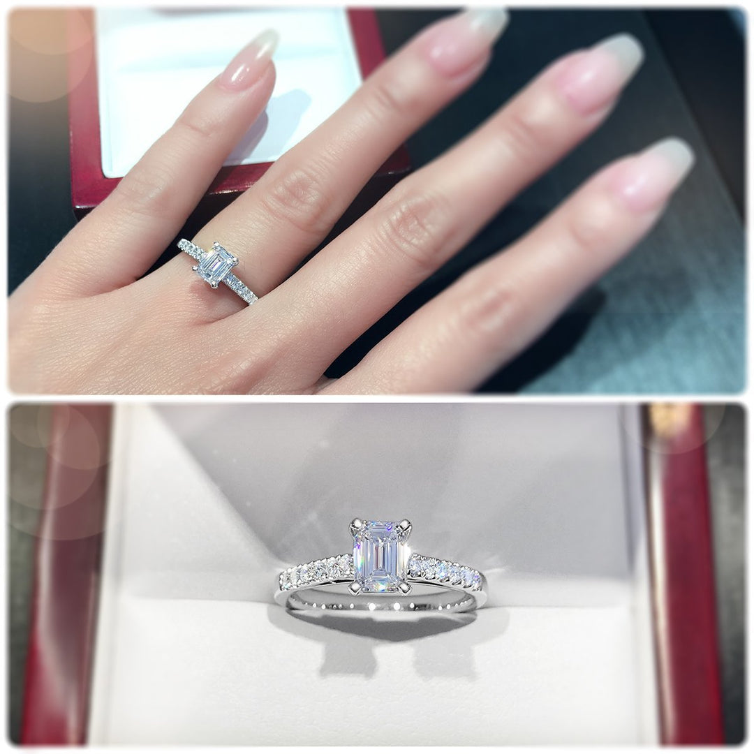 Pictured with 0.70ct diamond.|option:Carats=0.70 carat|thumb_caption:0.70 carat