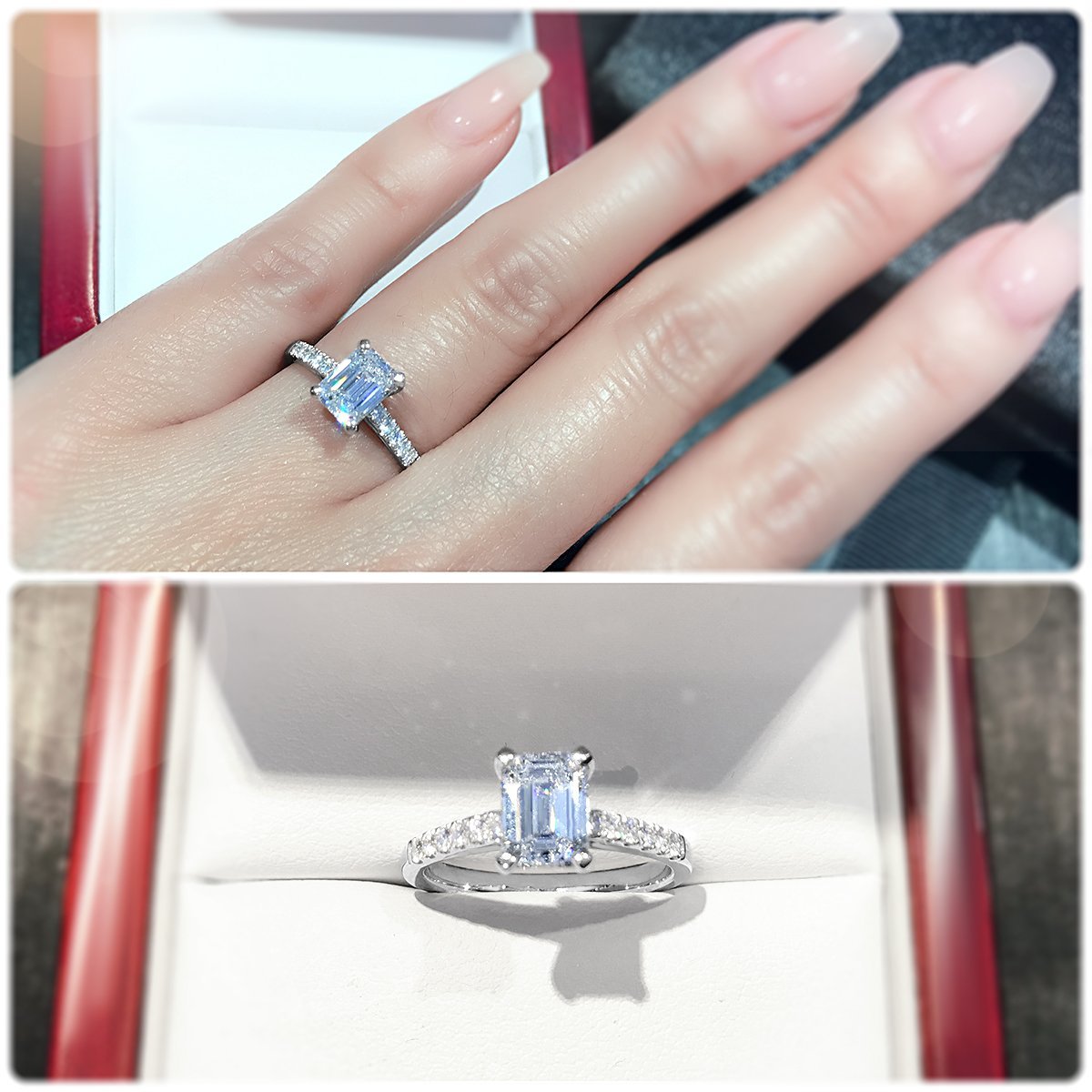 Pictured with 1.21ct diamond.|option:Carats=1.0 carat|thumb_caption:1.21 carat|grid_preview:true