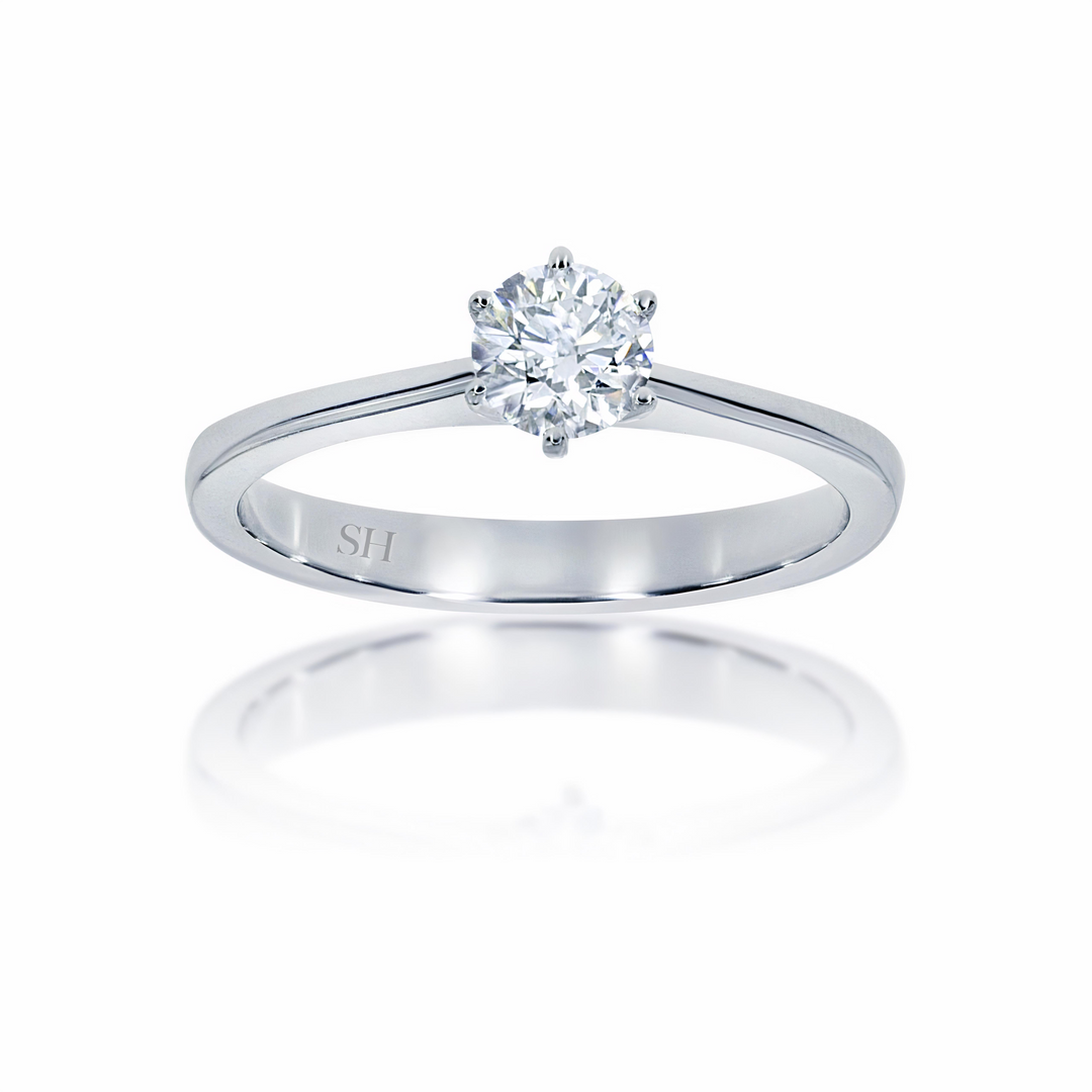 Pictured with 0.43ct diamond.|option:Carats=0.40 carat|thumb_caption:0.40 carat|thumb_group:1