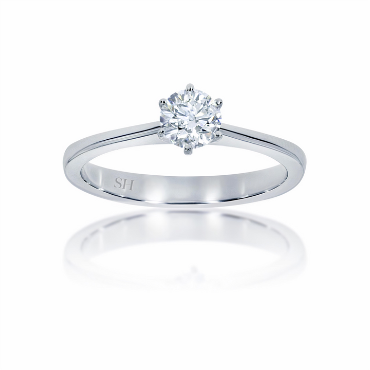 Pictured with 0.43ct diamond.|option:Carats=0.40 carat|thumb_caption:0.40 carat|thumb_group:1