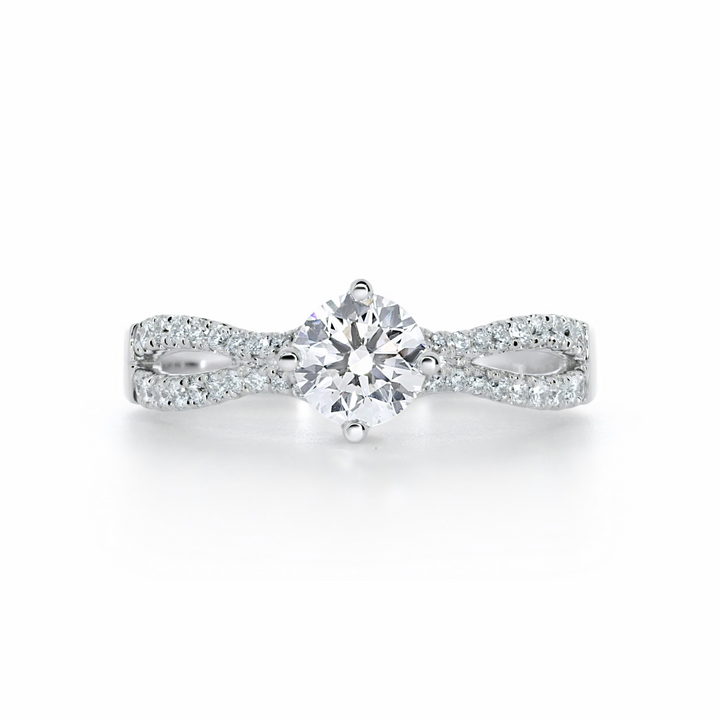 Pictured with 0.55ct diamond|option:Carats=0.50 carat|thumb_caption:0.55 carat