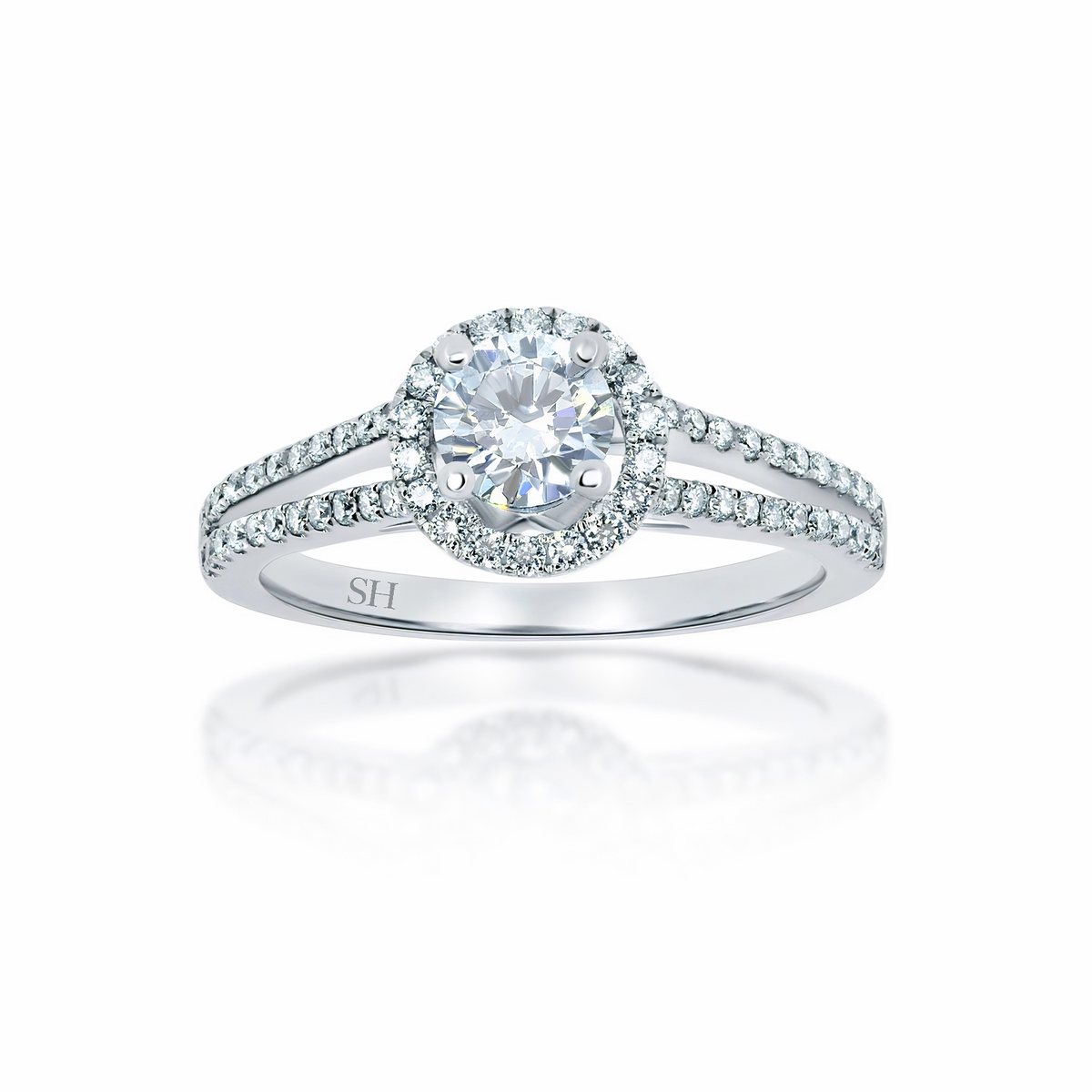 Pictured with 0.36ct diamond|option:Carats=0.35 carat|thumb_caption:0.36 carat|thumb_group:1