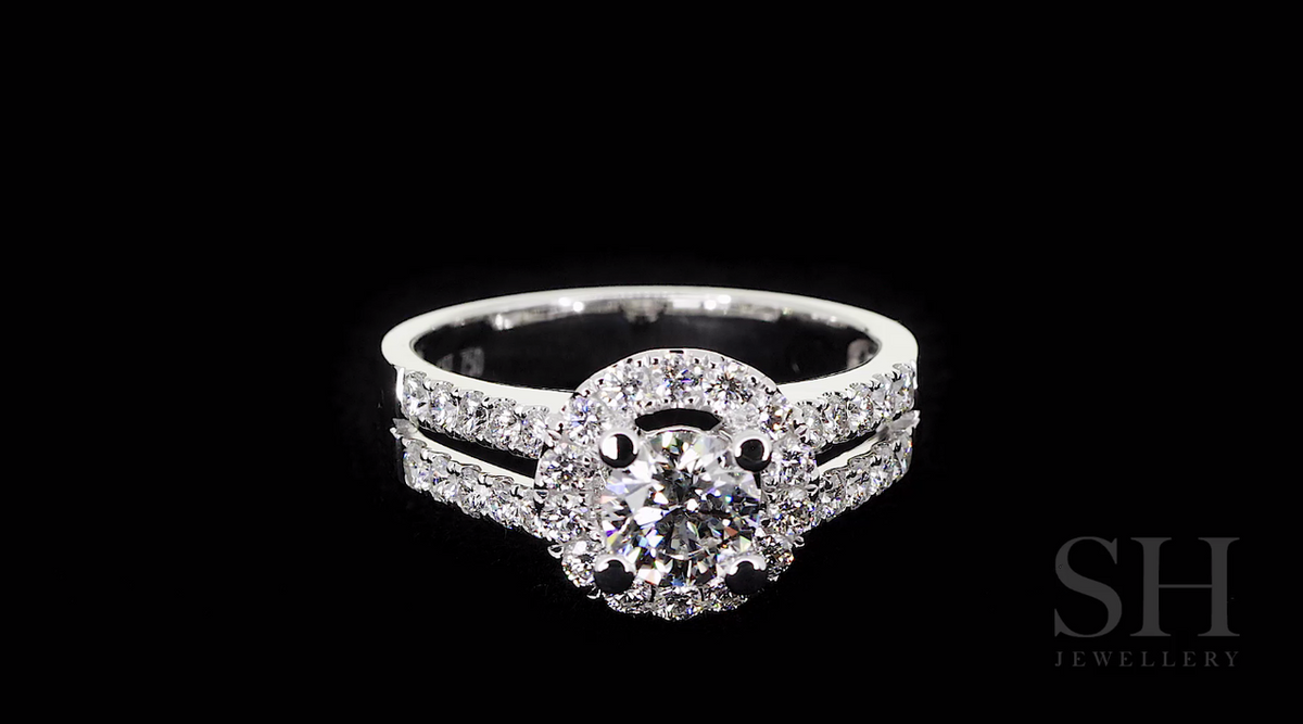 video:9Ow50KxLNcQ|video360:true|caption:Shown with 0.71ct diamond.|option:Carats=0.70 carat|thumb_caption:0.71 carat