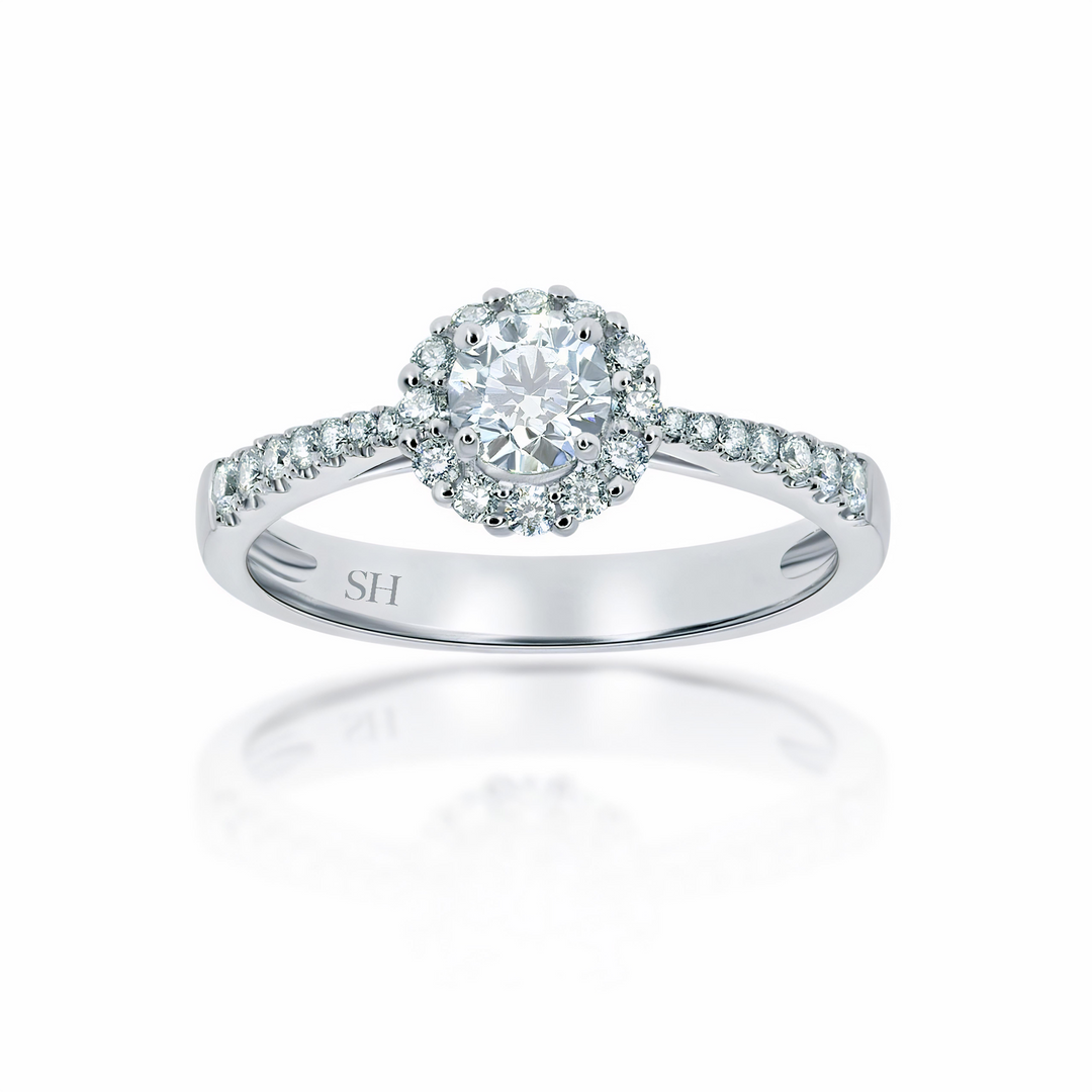 Pictured with 0.52ct diamond|option:Carats=0.50 carat|thumb_caption:0.52 carat|thumb_group:1