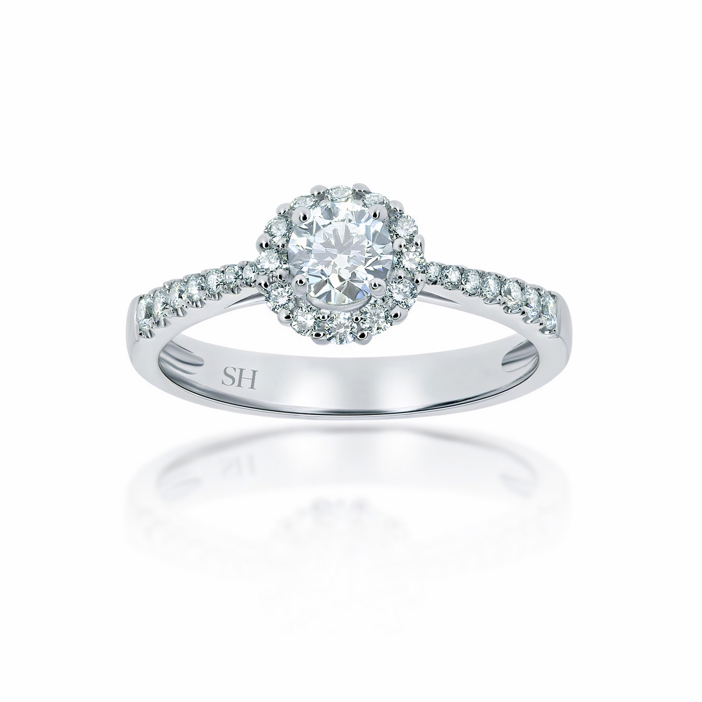 Pictured with 0.52ct diamond|option:Carats=0.50 carat|thumb_caption:0.52 carat|thumb_group:1