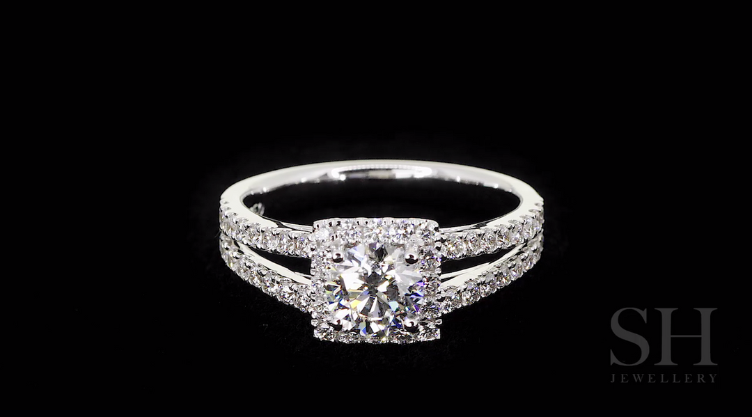 video:U_NTekKaYrc|video360:true|caption:Shown with 0.60ct diamond.|option:Carats=0.60 carat|thumb_caption:0.60 carat