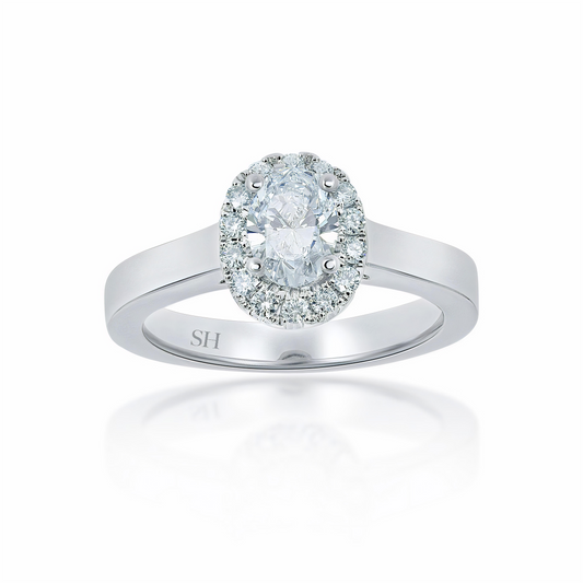 Pictured with 0.41ct diamond|option:Carats=0.40 carat|thumb_caption:0.41 carat