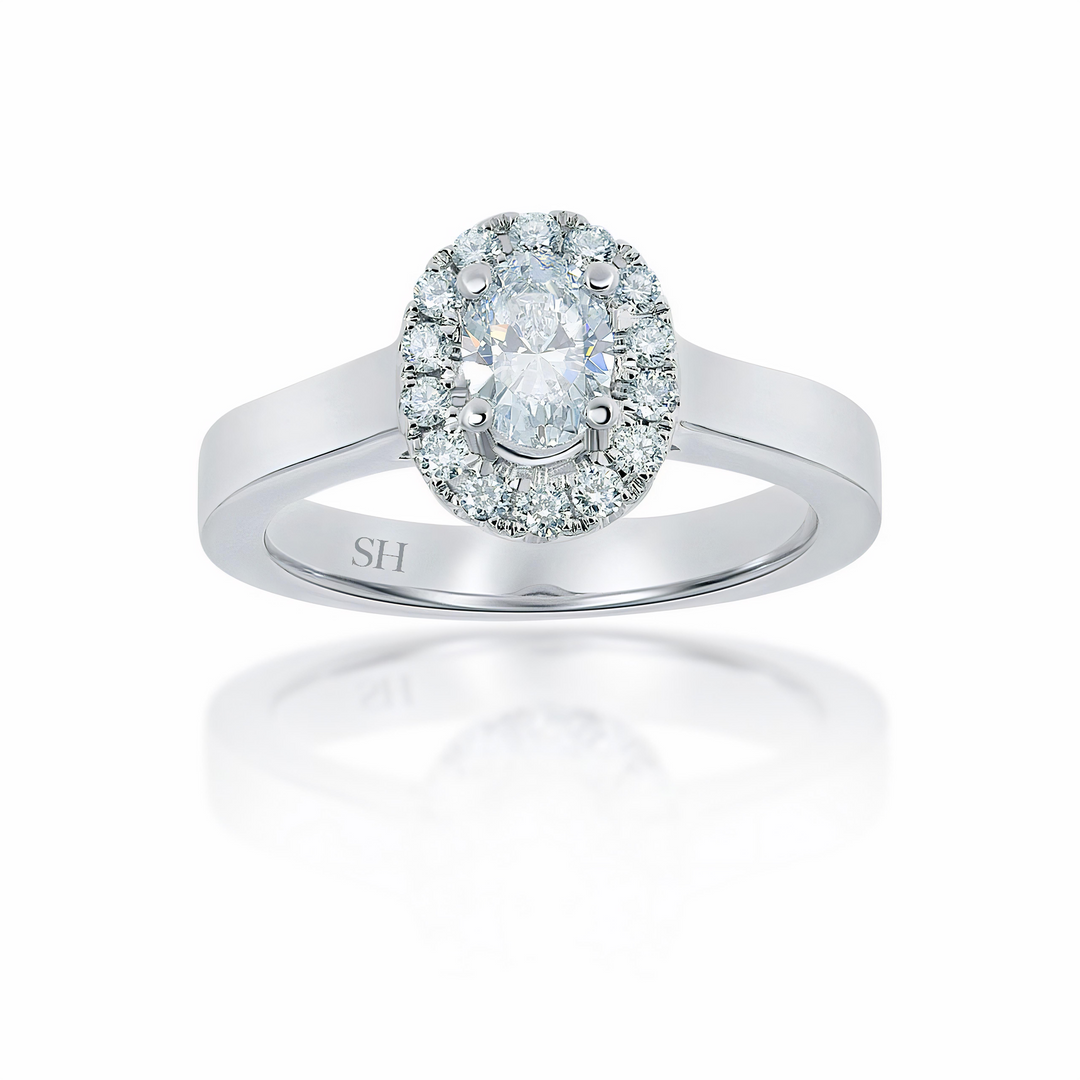 Pictured with 0.41ct diamond|option:Carats=0.40 carat|thumb_caption:0.41 carat