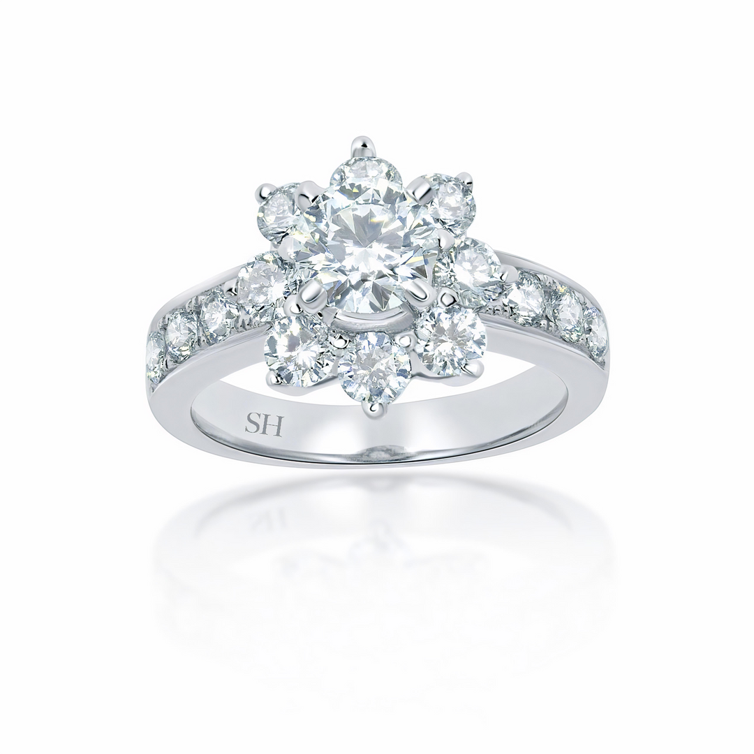Pictured with 0.71ct diamond|option:Carats=0.70 carat|thumb_caption:0.71 carat