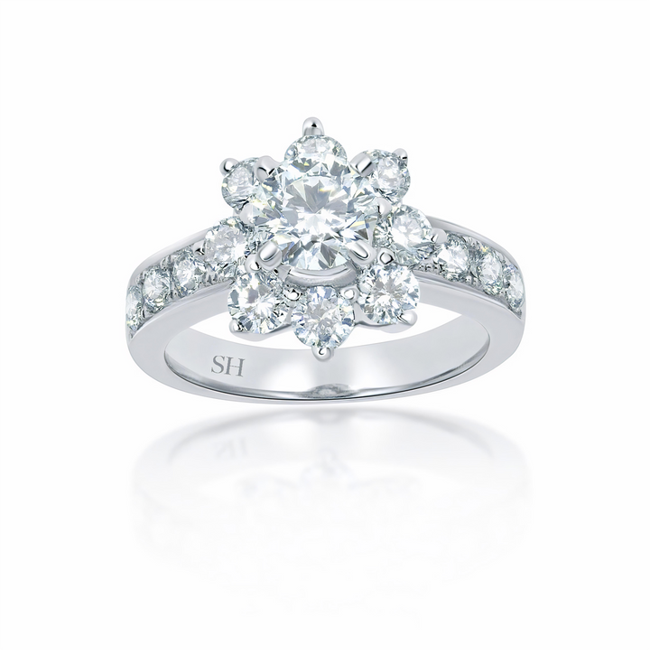 Pictured with 0.71ct diamond|option:Carats=0.70 carat|thumb_caption:0.71 carat
