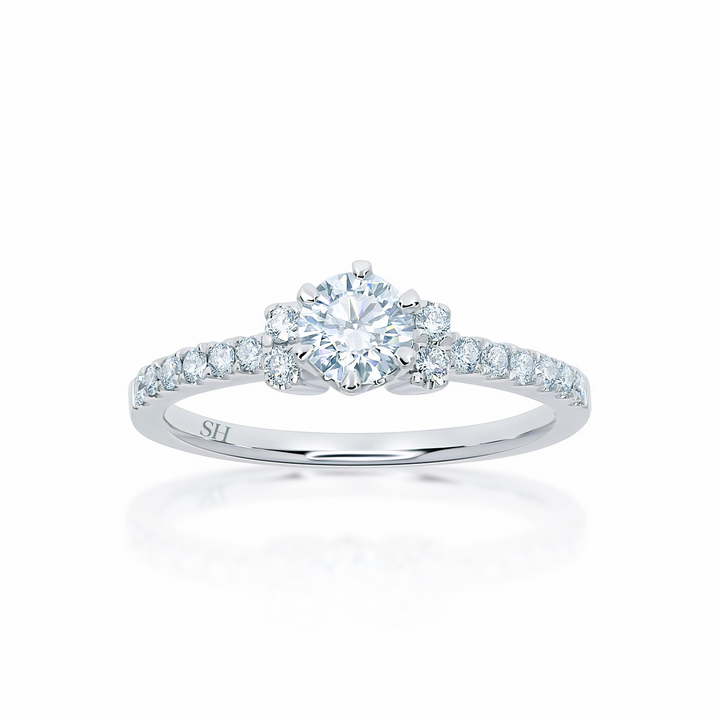 Pictured with 0.34ct diamond.|option:Carats=0.35 carat|thumb_caption:0.34 carat