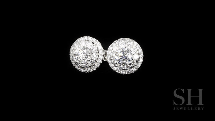 video:Bhx7QF2STq4|video360:true|caption:Shown with 0.60ct TW centre diamonds (0.30ct each).|option:Carats=0.6 carat|thumb_caption:0.60ct TW centre diamonds (0.30ct each)