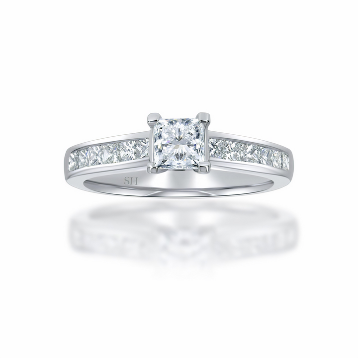 Pictured with 0.50ct diamond.|option:Carats=0.50 carat|thumb_caption:0.50 carat