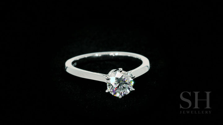 Timeless 6-claw solitaire - W0344