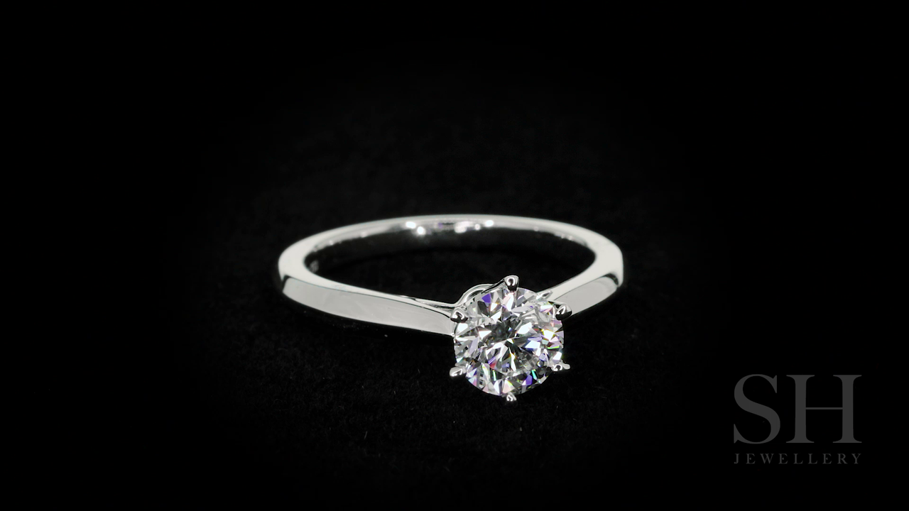 Timeless 6-claw solitaire - W0344