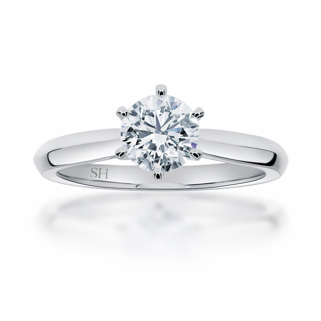 Timeless 6-claw solitaire - W0344