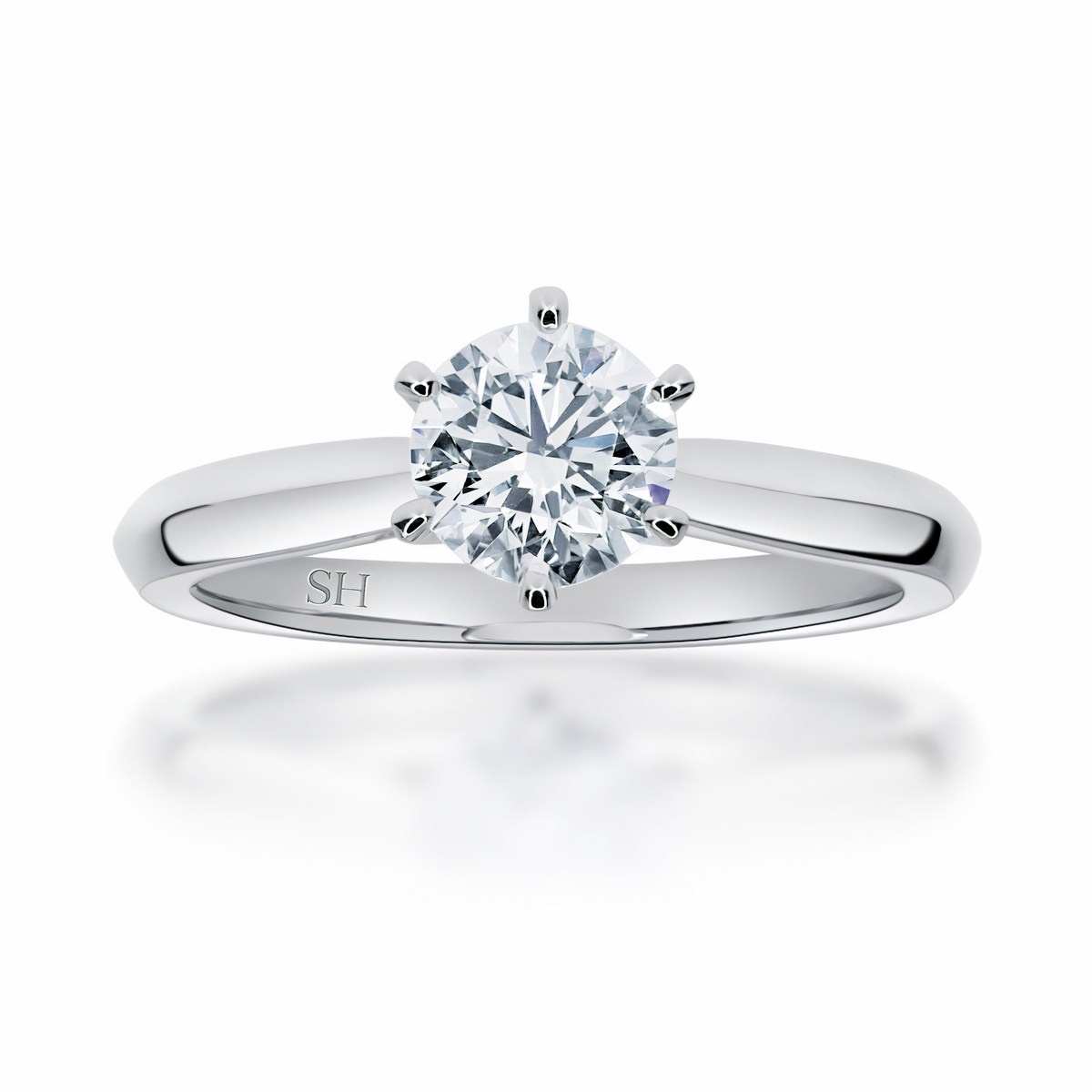 Timeless 6-claw solitaire - W0344