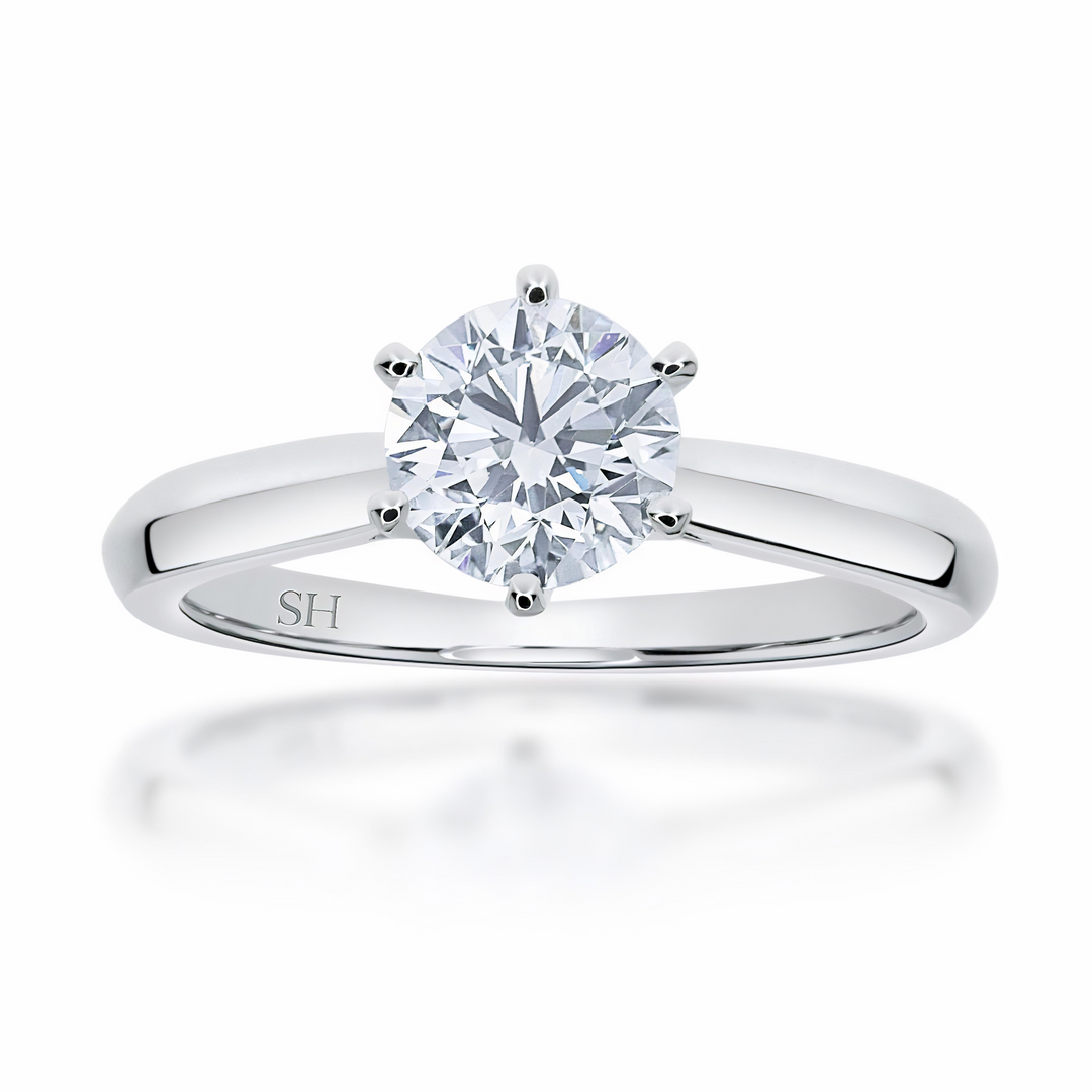 Timeless 6-claw solitaire - W0344