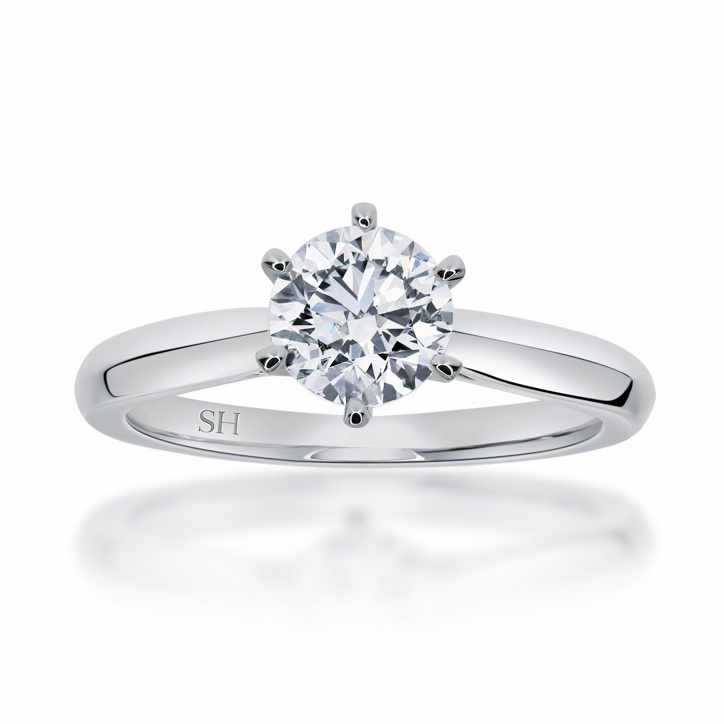 Timeless 6-claw solitaire - W0344