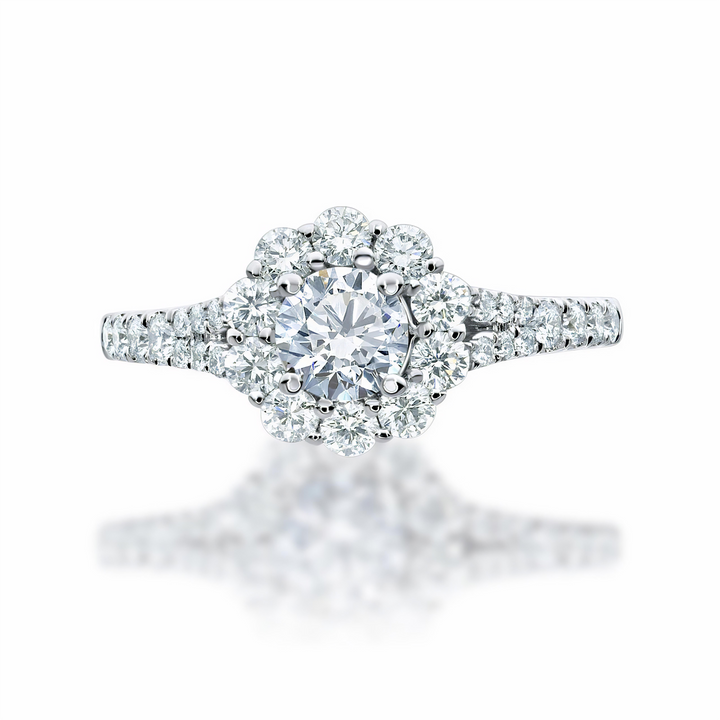 Pictured with 0.50ct diamond.|option:Carats=0.50 carat|thumb_caption:0.50 carat