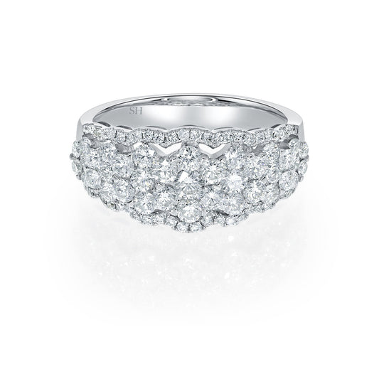 Milky Way diamond band - W0412
