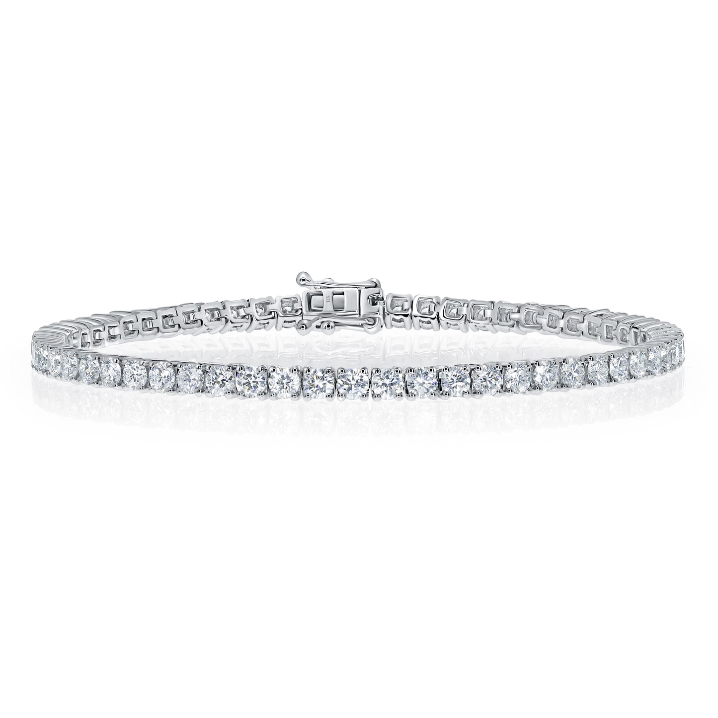 18kt Gold Classic Diamond Tennis Bracelet (0.065ct) - W0622