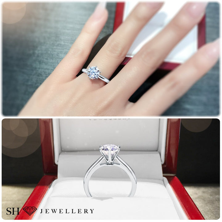 Timeless 6-claw solitaire - W0344