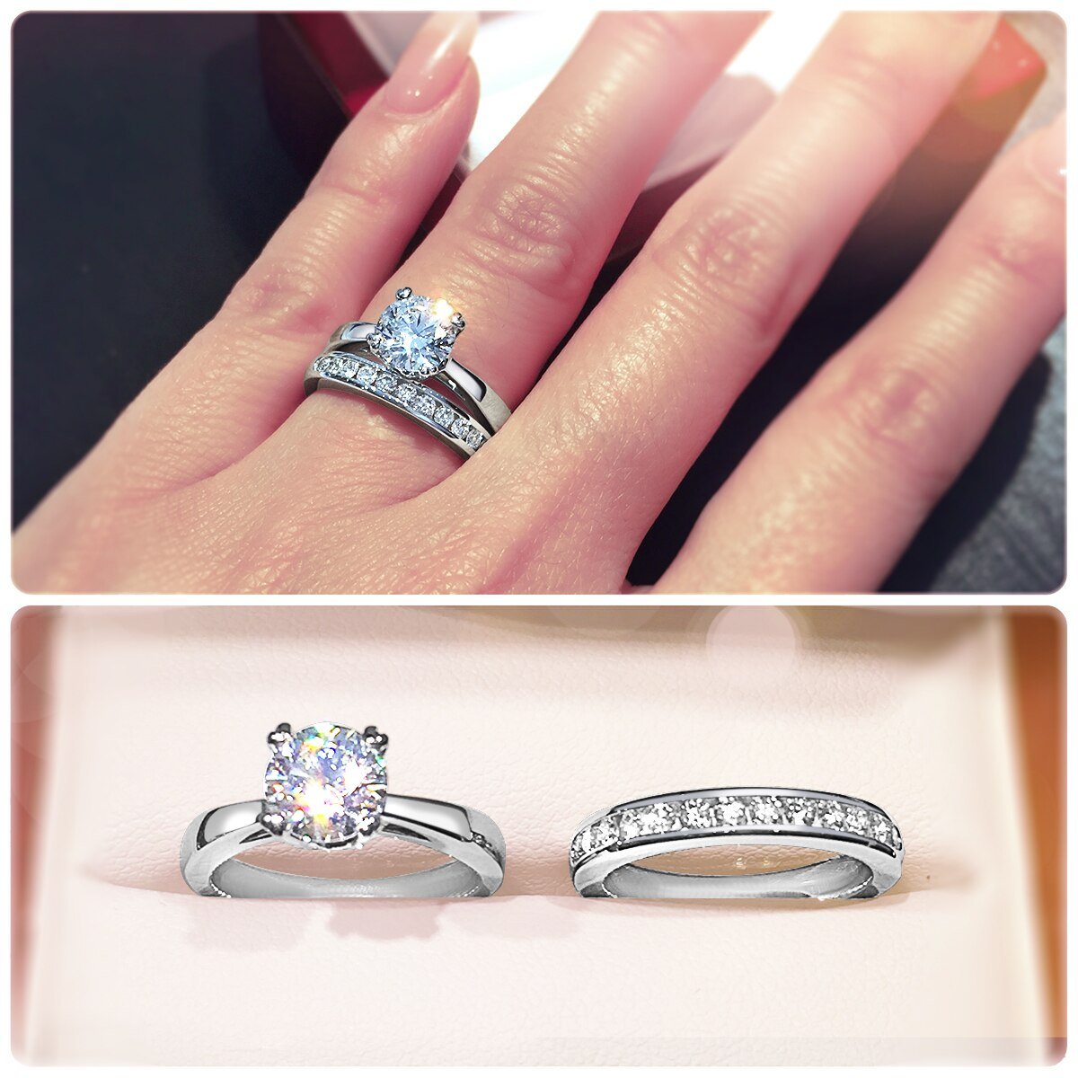 Channel set women's diamond wedding band (3.0mm) - W0176